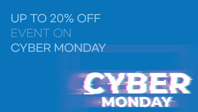 UP TO 20% OFF EVENT ON CYBER MONDAY