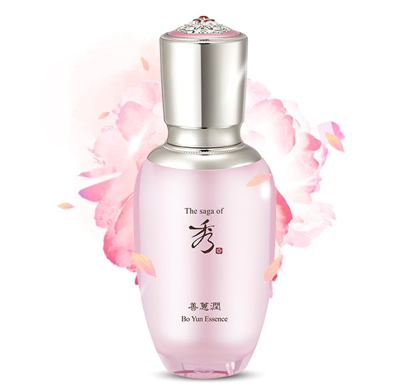הסאגה של Xiu Sunhyeyun Bo Yun Essence 45ml קוריאנית לטיפוח העור Kbeauty Cosmetic