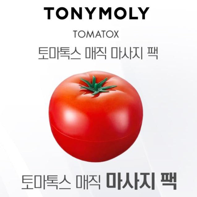 TONYMOLY Tomatox Magic Massage Pack 80 גרם טיפוח עור קוריאנית Kbeauty קוסמטיקה