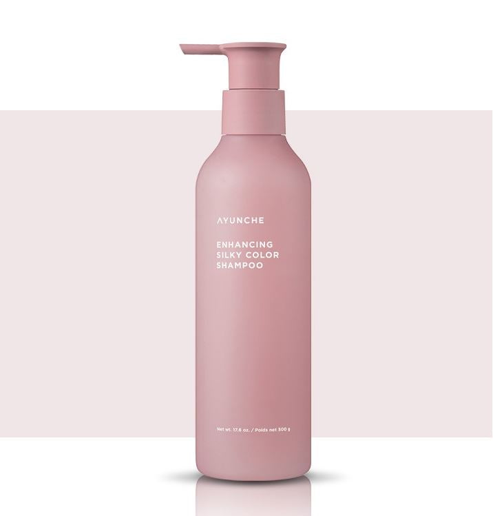 AYUNCHE Enhancing Silky Color shampoo 500g.