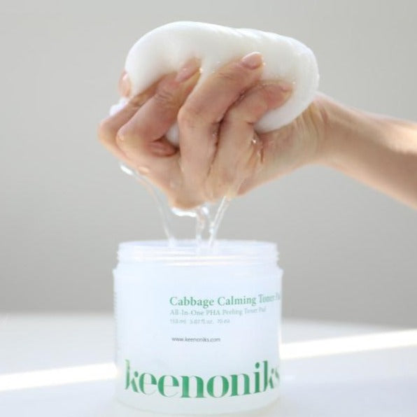 KEENONIKS Cabbage Calming Toner Pad 150ml 70ea Korean skincare Kbeauty Cosmetic