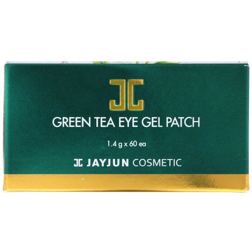 JAYJUN תה ירוק מדבקת ג'ל עיניים 60pcs טיפוח עור קוריאני Kbeauty קוסמטיקה