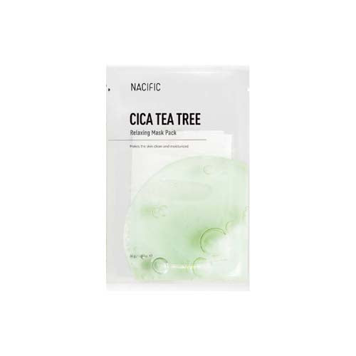 NACIFIC Cica Tea Tree Relaxing Mask Pack 10ea.